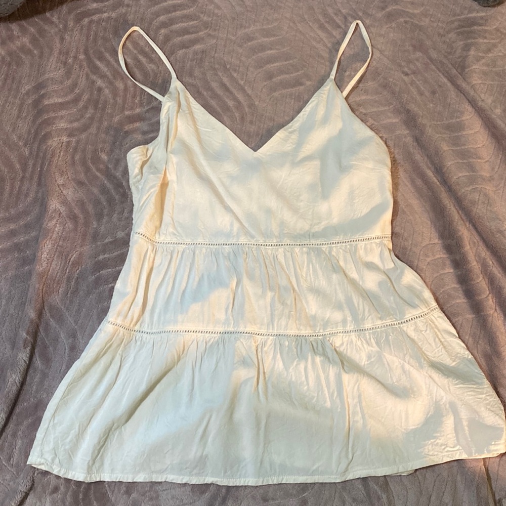 White tank top